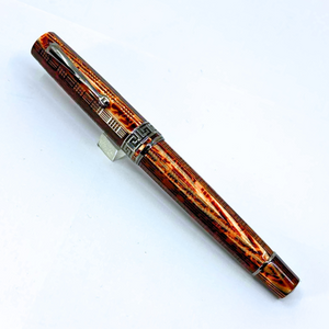 ASC Gladiator Medio Bespoke 2025 Arco Bronze Guilloche Black Ruthenium Trim Fountain Pen