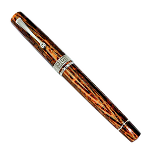 ASC Gladiator Medio Bespoke 2025 Arco Bronze Guilloche Rhodium Trim Fountain Pen