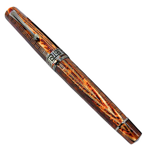 ASC Gladiator Medio Bespoke 2025 Arco Bronze Guilloche Black Ruthenium Trim Fountain Pen