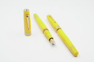 ASC Bologna Portofino Bespoke 2024 Giallo Rhodium trim 24 pens ONLY !