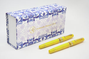 ASC Bologna Portofino Bespoke 2024 Giallo Rhodium Trim (24 Pens ONLY!)