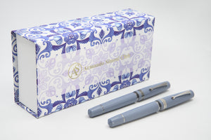 ASC Bologna Portofino Bespoke 2024 Blu Lavanda Rhodium trim 24 pens ONLY !