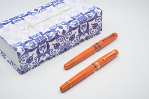 ASC Bologna Portofino Bespoke 2024 Arancio gold trim 24 pens ONLY !